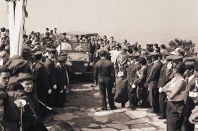In alto, a Spazzavento. Il riposo di Curzio Malaparte